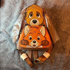 Fox and the hound loungfly backpack